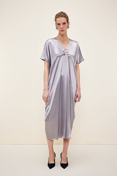 Love My Body V Yaka Elbise