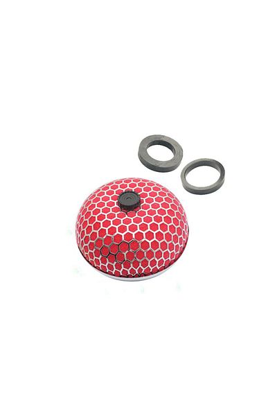 Carub Red Chrome Mushroom Type Air Filter - 2 Apparatus