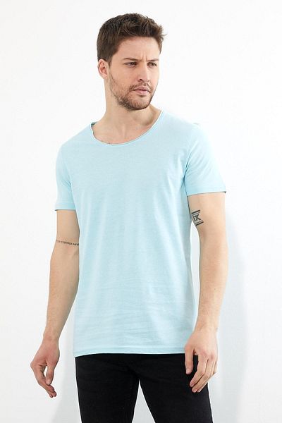 Figo Ανδρικό μπλουζάκι Crew Neck Basic