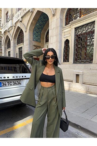 Genel Markalar Kadın Blazer Ceket Pantalon Takım