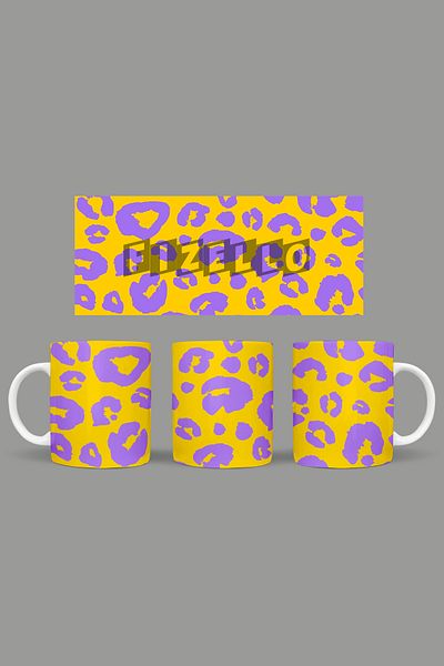 Fizello نمط الفهد / كوب بطابع الفهد