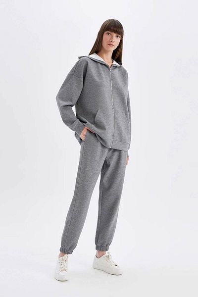 DeFacto Standard-Fit-Jogger-Jogginghose mit elastischem Bund und Taschen Skuba Diver C6857ax24au