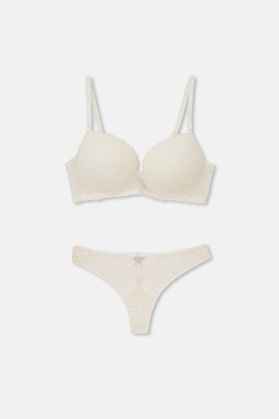 Eros Ersk1210 Salvia Ecru Empty Cup Bra - Tk.