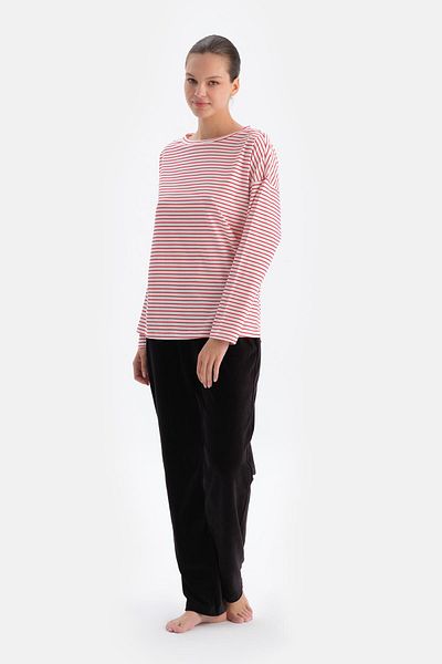 Dagi Women's Cycling Neck Pjama Top