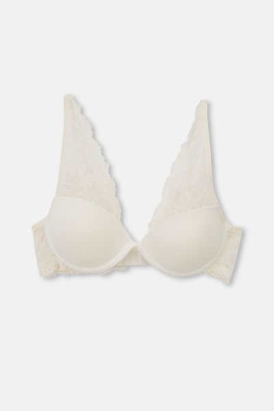 Eros Ersk1140 Rosmarinfarbene Ecru-Spitzenhose – bedecktes Design TK