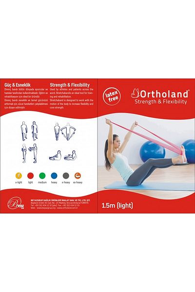 Ortholand Exercise Tape 1.5 Metre Resistance Tape