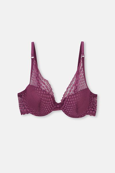 Eros Ersk1120 Lila Ginger Lace Empty Cup-BH – Tk