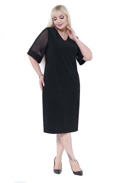 modayız Φόρεμα Sparkle Κομψό Plus Size 5d-2302