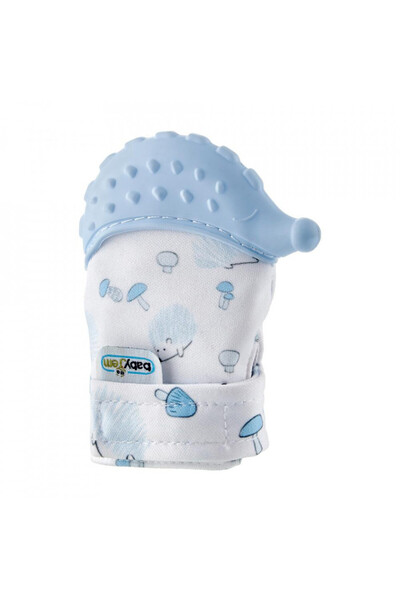 Evelise Manusa bebelusi pentru dentitie Scratch Gloves (Culoare: Bleu)