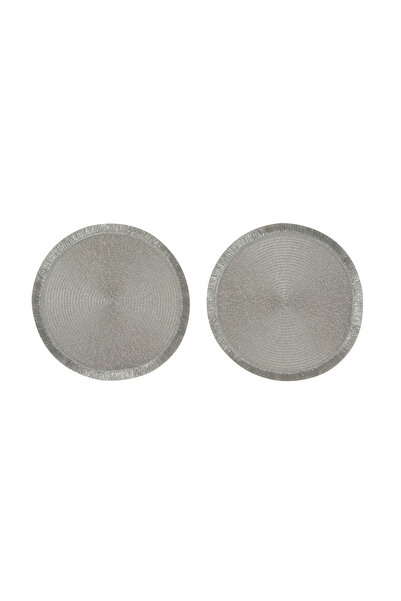 Karaca Home Ravlen Round  Amerikan Servisi 2li Set Silver