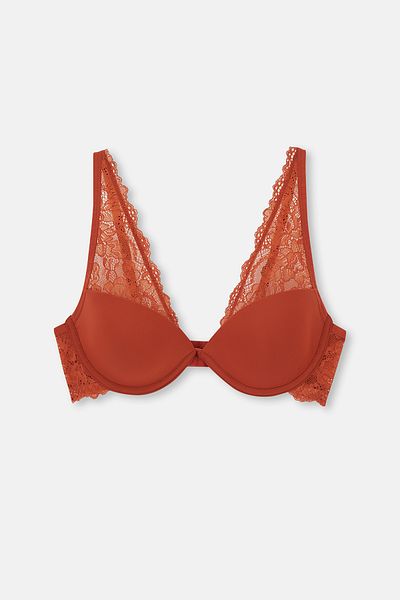Eros Ersk1140 Fliese Rosmarin Spitze Bralet - Tk. Beschichtetes Detail