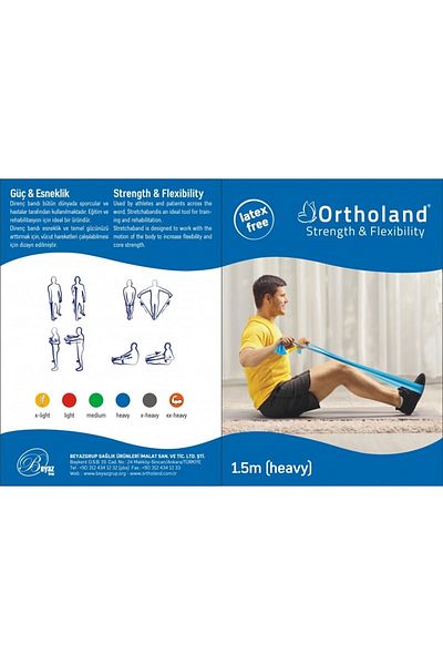 Ortholand Exercise Band 1.5 m Resistance Band