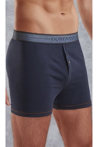 Doreanse Ανδρικό βαμβακερό μπόξερ με κανονικό πόδι χωρίς ραφή 1520