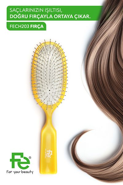 Fe In Style Hair Combing Brush Ch 203