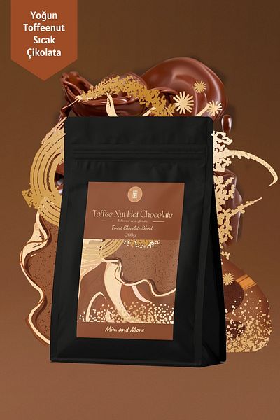 Mim and More Toffee Nut Hot Chocolate - Toffee Nut Hot Chocolate, 200 g