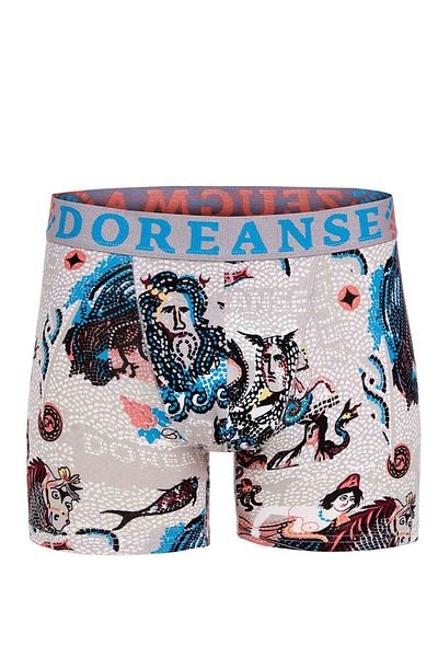 Doreanse Ανδρικό Modal Zeugma Printed Bag Regular Leg Boxer 1806