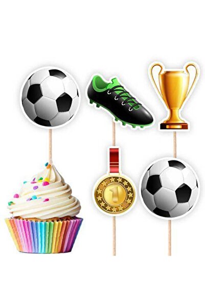 Parti Dükkanım Futbol Temalı Şekilli Kürdan 10 Adet
