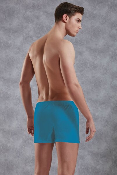 Doreanse Мъжки памучни боксерки с копчета и стандартна кройка 1511