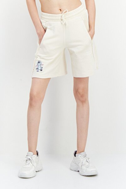 adidas Originals x Disney Women Sportswear Fit Training Shorts, Beige
