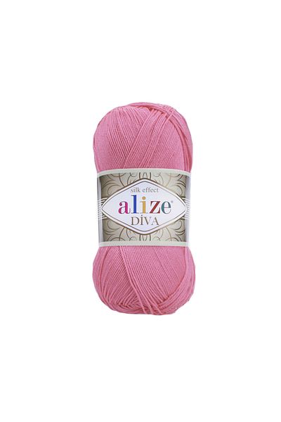 Alize Diva 178 Amigurumi Hand Knitting Floss 1Pcs Mercerized Thin String Summer Bikini Blouse Knitting String Knitting Crop