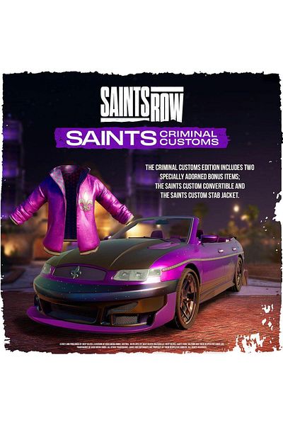 Sony Saints Row Criminal - Customs Edition - PS5