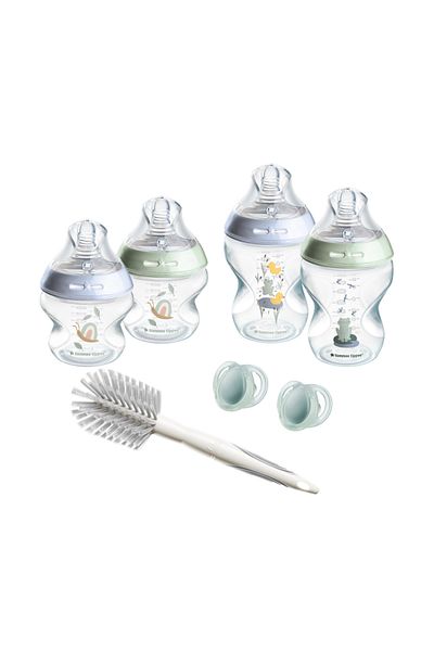 tommee tippee - Closer to Nature Baby Bottle Kit - Blue Stars