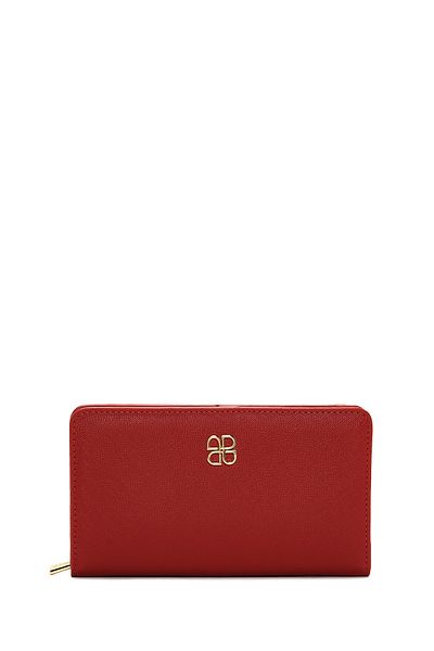 Derimod Red Women's Wallet - 000a2d505826 Model