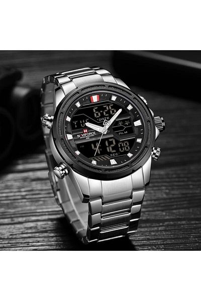 Naviforce Navivorce Brand Sports Men's Digital Analog Wrist Watch