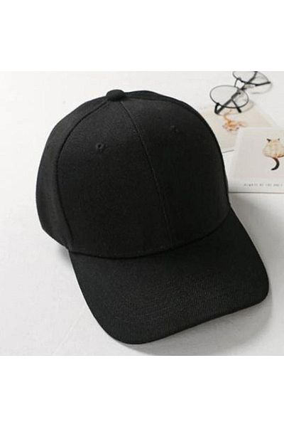 Yılmazel Baseball Cap 6 Pieces Summer Solid Colors Adjustable Back for Women and Men