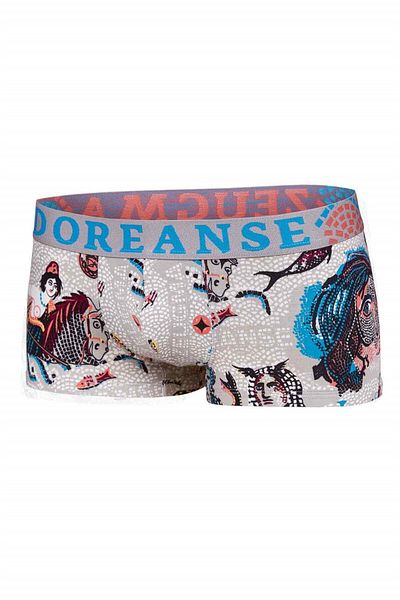 Doreanse Ανδρική τσάντα Modal Printed Colorful Mini Leg Boxer 1701