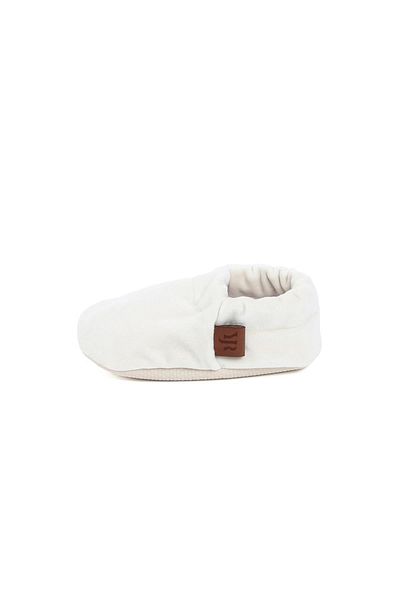 Caluu Baby Velvet Cream Baby Booties
