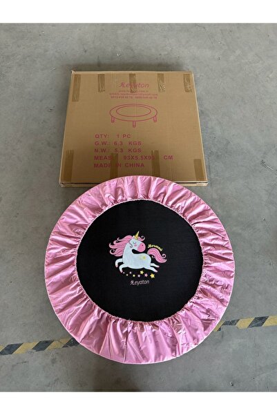Clifton 92 CM DELUXE TRAMBOLİN  ( PEMBE-UNİCORN DESENLİ )