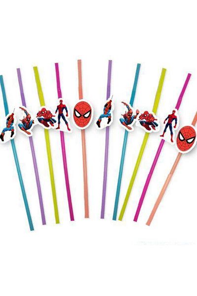 Parti Dükkanım Spiderman Artistic Pipette 10 Pieces