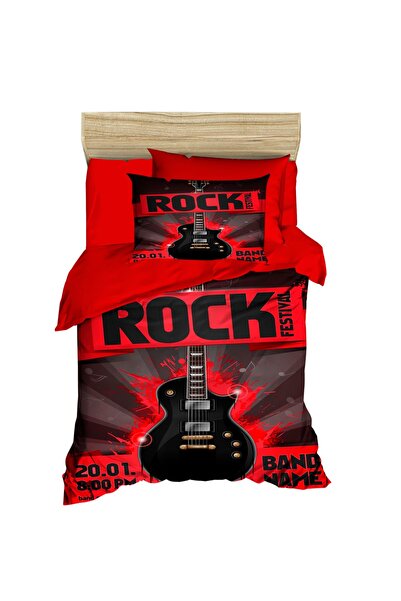 Fabeteks Rock Festival 3D Digital Single Duvet Cover Set