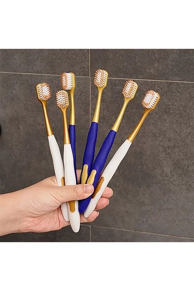 Mimis Store 6Pcs Soft Toothbrush - Cleaning Oral Care for Economic and Daily Life