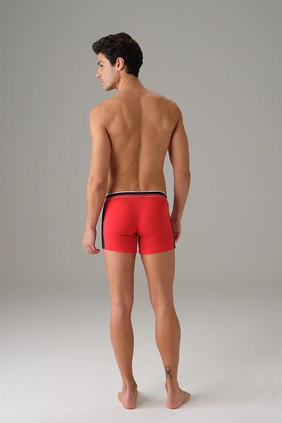 Doreanse Men's Modal Double Color Bagged Normal Leg Boxer 1713