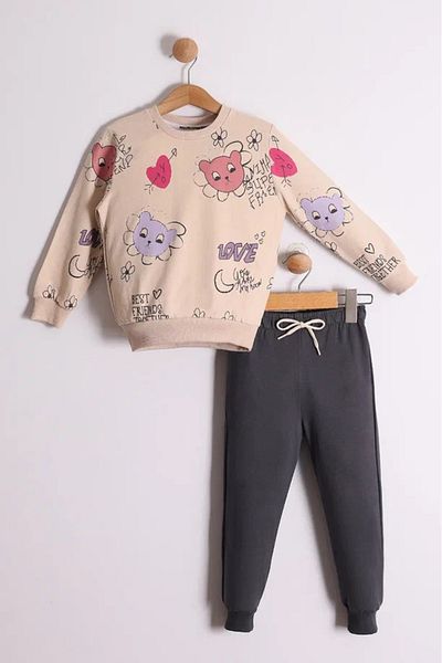 Pollito Σετ φόρμας Girl's Love Printed