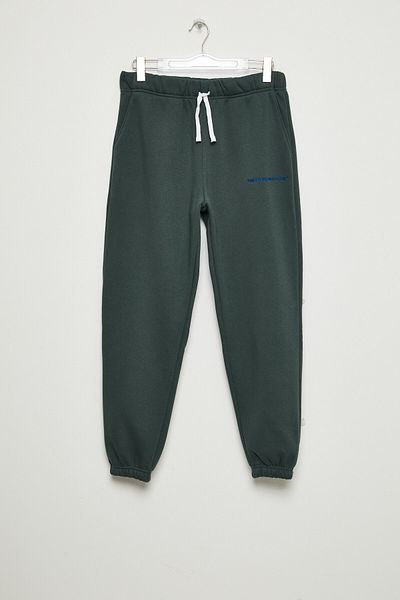 GRIMELANGE Cormac Men's 100% Organic Cotton Dark Green Tracksuit Set