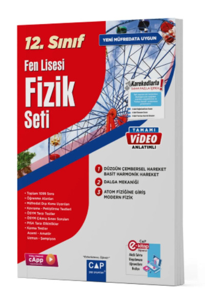 Apotemi Yayınları 9.10.11 Apotemi Çap 12. Sınıf Fen Lisesi Fizik Fasikül Seti