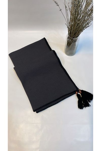 Onur Etol - New Collection Plain İmameli Shoulder Neckerchief Winter Thick Product Woven Fabric Legendary Store