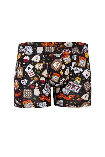 Doreanse Ανδρικά Modal Boxers - Πολύχρωμα, εμπριμέ, με τσάντα, κανονικό πόδι 1817