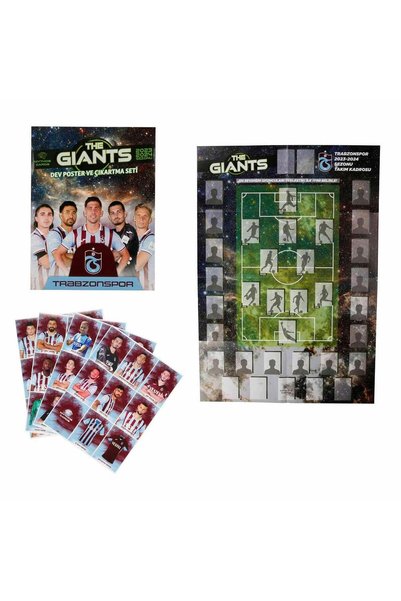 Mythos Cards Mythos Giant Poster and Sticker Set All Team 2023/24