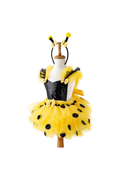 Costumes Club Kız Çocuk Arı Kostümü