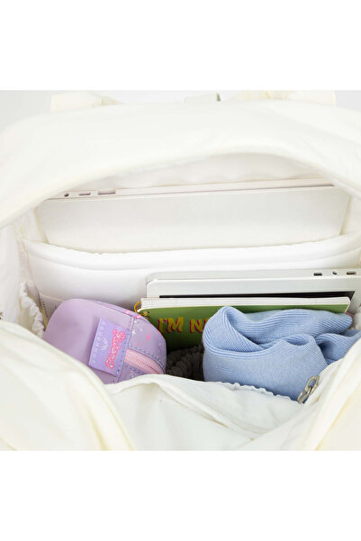 Doughnut Macaroon Beyond The Horizon Serisi Beyaz Unisex Sırt Çantası