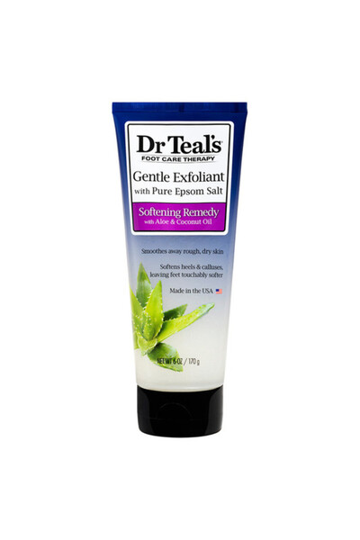 Dr Teals مقشر القدمين من دكتور تيلز بملح إبسون 170 جرام