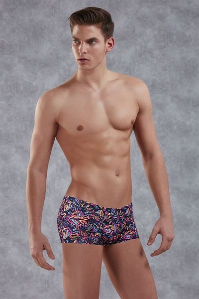 Doreanse Ανδρικό Modal Πολύχρωμο εμπριμέ Mini Leg Boxer 1862