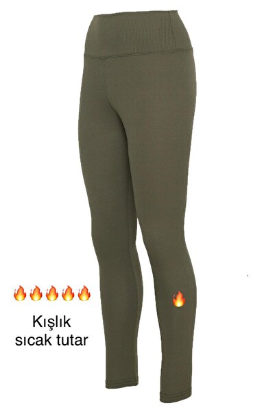 DynamicLeggings М'ЯКІ ВИСОКІ ТАЙТСИ З ШАРДОНОМ НА ЗИМУ