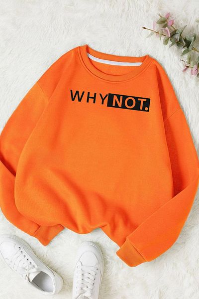 Moda Glo Βαμβακερό φούτερ Unisex Cherish Time Crew Neck