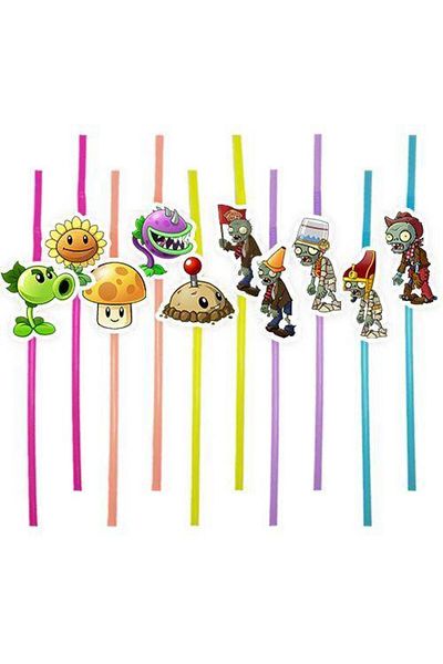 Parti Dükkanım Plants Vs Zombies Artistic Pipette (10 Pcs)