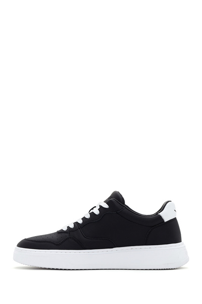 Derimod Ανδρικά αθλητικά παπούτσια Alberto Guardiani - Μαύρο New Era, Δερμάτινο με χοντρή σόλα G03m100017